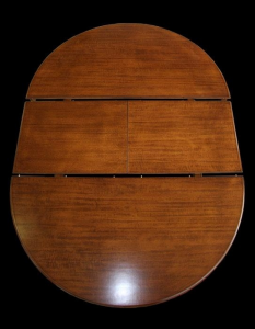 Table ronde à rallonge - diamètre 110 cm