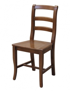 klassischer Stuhl Holzsitz Esszimmer