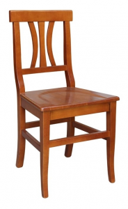 Stuhl mit Sitz aus Holz jeden Tag