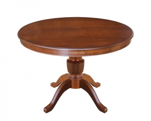 Table ronde Stub prolongeable 110 cm en bois