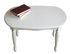 Kleiner ovaler Tisch Uni-Style