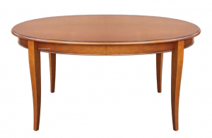 Tisch Oval Ausziehbar 160-210 cm Naturholz
