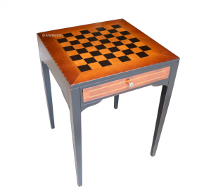 Schachbrett-Tisch 2 Farben