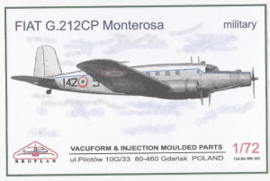 FIAT G.212 CP Monterosa military