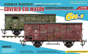 GERMAN RAILWAY COVERED G10 WAGON