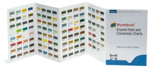 Humbrol Enamel Paint and Conversion Chart