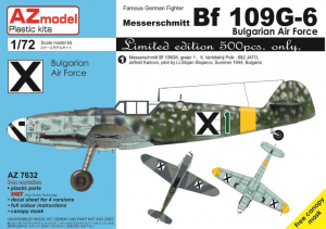 AZ MODEL AZ7632 Messerschmitt Me-109G-6