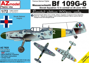 AZ MODEL AZ7625 Messerschmitt Me-109G-6