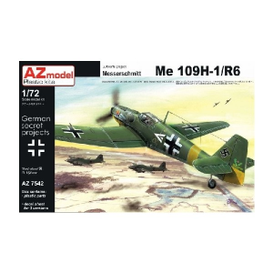 AZ MODEL AZ7542 Messerschmitt Me-109H-1/R6
