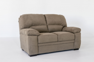 LUCIAN - Piccolo divano in tessuto 2 posti