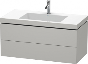 Mobile L-Cube Lavabo consolle c-bonded Cod. Art. LC6928 N/O/T