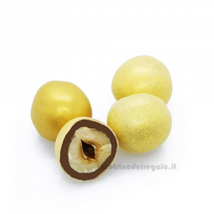 Confetti Perle di dolcezza nocciole al cioccolato al latte 150gr/1Kg William Di Carlo Sulmona - Italy