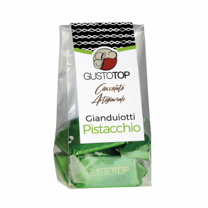 Gianduiotti Pistacchio, confezione da 90gr