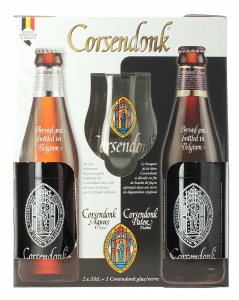 Birra Corsendonk Pack Agnus-Pater CL.33 2+1 Bicchiere