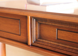 Mesa de despacho madera con mastiques col.