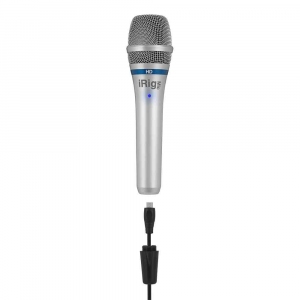 IRig Mic HD Microfono portatile iOS e Mac Lightning/USB - Silver