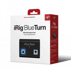 IRig BlueTurn Pedaliera cambia pagina Bluetooth iOS, MAC, Android