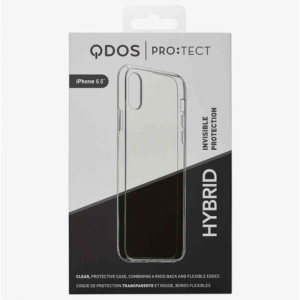 QDOS Custodia Hybrid per iPhone Xs Max - trasparente