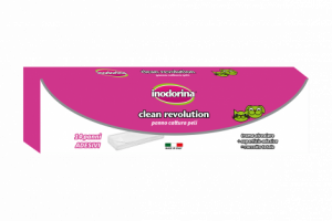 Clean Revolution Ricarica Panno cattura peli 14pz INODORINA 