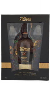 Rum Zacapa Sistema Solera 23 anni 1 Bottiglia + 2 Bicchieri 