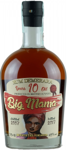 Rum Big Mama 10 Years From British Guyana CL.70