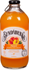 Bibita Bundaberg Peach Sparkling Drink CL.37.5