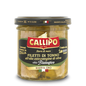 Callipo Filetto di Tonno Riserva Oro Olio EVO GR.150