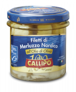 Callipo Filetto di Merluzzo Nordico In Olio di Oliva GR.150 