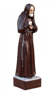Holzschnitzerei Heiliger Pio von Pietrelcina 