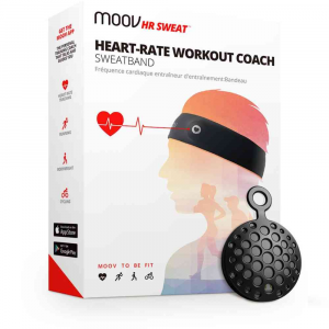 MOOV HR SWEAT Heart Rate Based Coach - Nero