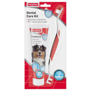 Beaphar Dental Care Kit per cani  spazzolino + dentifricio 