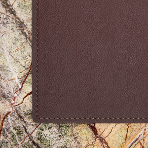 Desk Pad Palladio Real Leather Brown