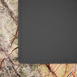 Desk Pad Palladio Real Leather Anthracite Grey
