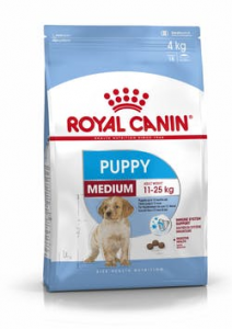 ROYAL CANIN Medium Puppy Secco Cane 4kg ,15kg 