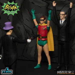 *PREORDER* Deluxe Box Set Batman (1966) Action Figures: Serie Completa by Mezco Toys