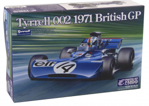 Kit Auto f1 Tyrrell 002  1971 British Gp - 1/20