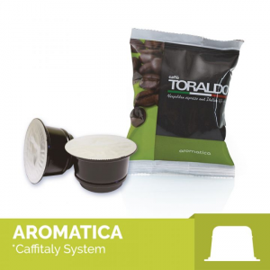 100 capsule compatibili Caffitaly miscela aromatica Toraldo