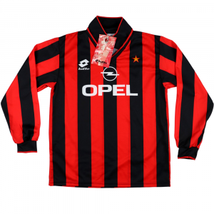 1994-95 Ac Milan Maglia Home Ragazzo *Nuova