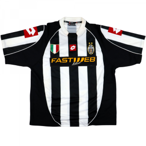 2002-03 Juventus Maglia Match Worn/Issue #21 Thuram L (Top)
