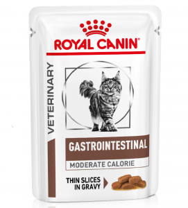 Royal Canin - Veterinary Diet Feline - Gastrointestinal Moderate Calorie - BOX 12 bustine 85g