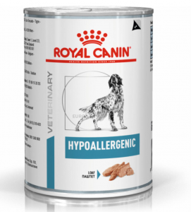 Royal Canin - Veterinary Diet Canine - Hypoallergenic - 400g x 12 lattine