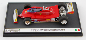 Ferrari 312 T4 Presentazione Fiorano Gilles Villeneuve #12 1/43