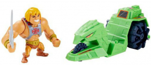 Masters of the Universe Eternia Minis:​​​​​​​ HE-MAN + GROUND RIPPER by Mattel
