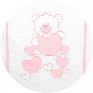 Completo Piumone Lettino Baby Bear Rosa related image