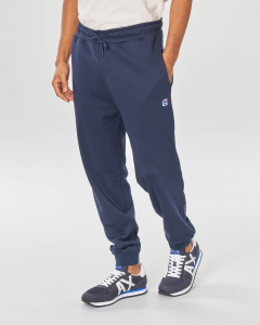 Pantalone blu in felpa con logo K-way piccolo