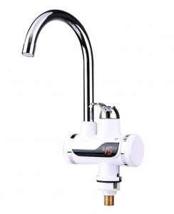 Miscelatore elettrico con fontana acqua calda instant heating faucet