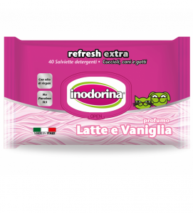 Inodorina - Salviette Igieniche Refresh Extra - 4 confezioni da 40 salviette