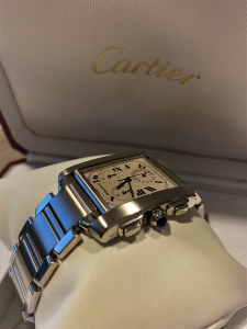 Orologio secondo polso Cartier Tank Francaise 