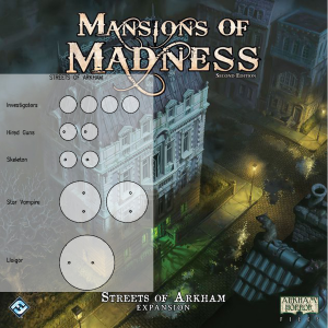 Mansions of Madness 2nd Ed. Streets of Arkham Clear Bases (x11)
