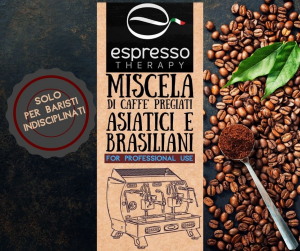 Miscela di caffè pregiati asiatici e brasiliani for professional use 1kg